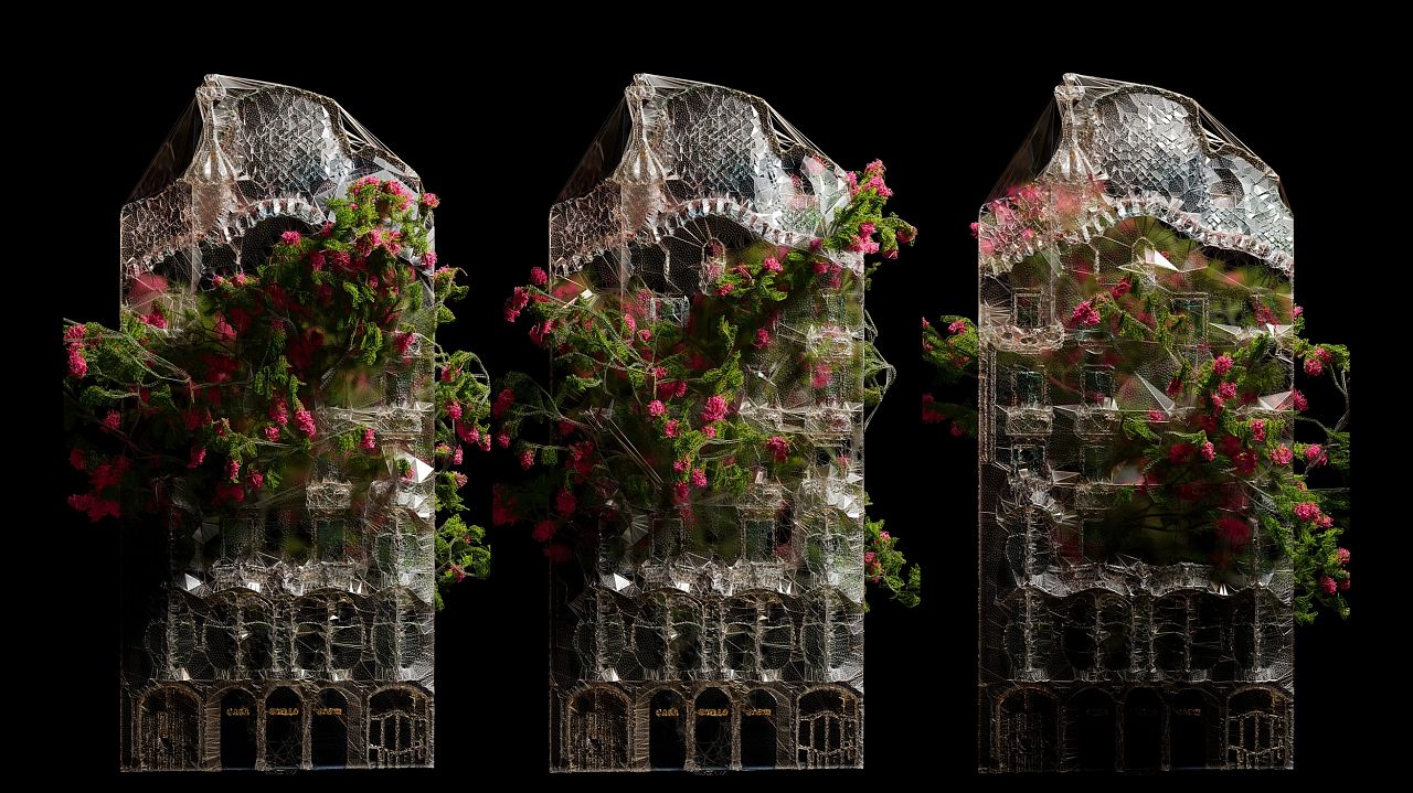 Rendu œuvre d'art «arborescent»