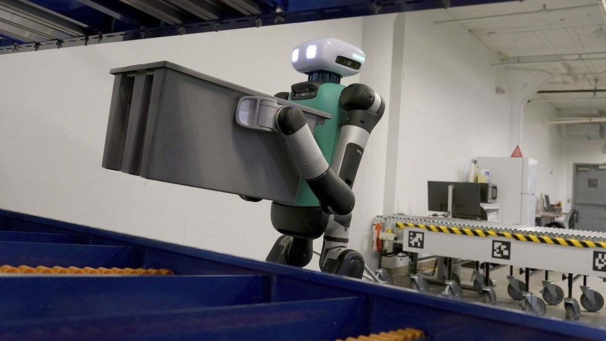 A warehouse Agility Robotics