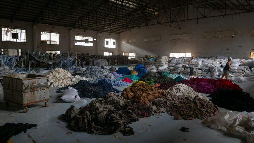 Fast fashion is responsible for about 10 per cent of global carbon emissions - more than all international flights and maritime shipping combined.