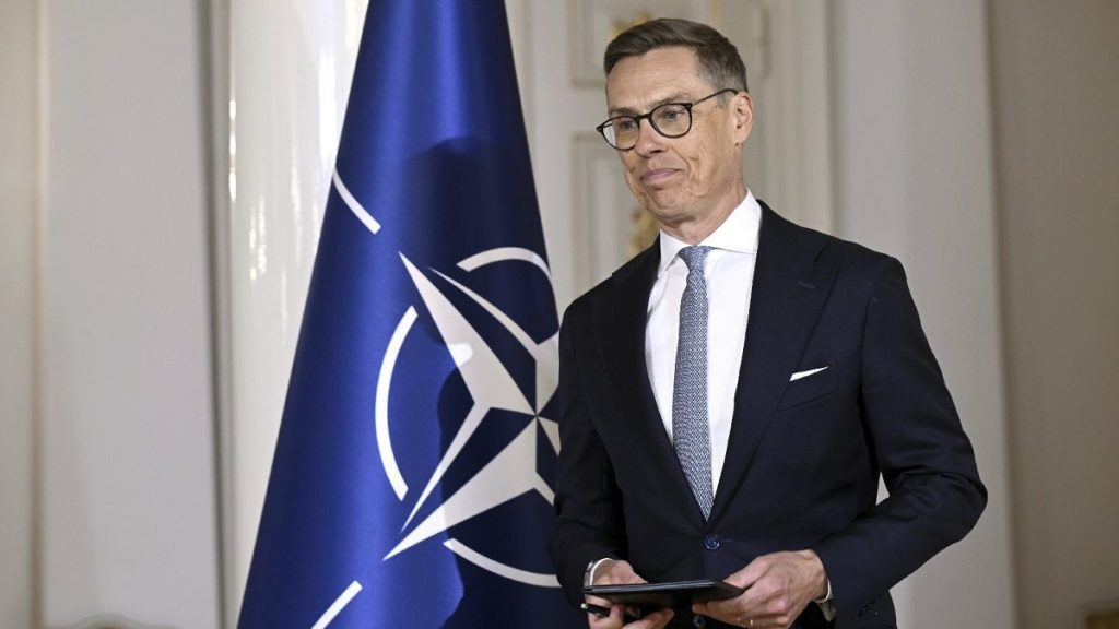 Finnish President Alexander Stubb attends a press conference for Finnish media as part of a summit of the Baltic Sea NATO countries in Helsinki, Finland, Jan. 14, 2025.
