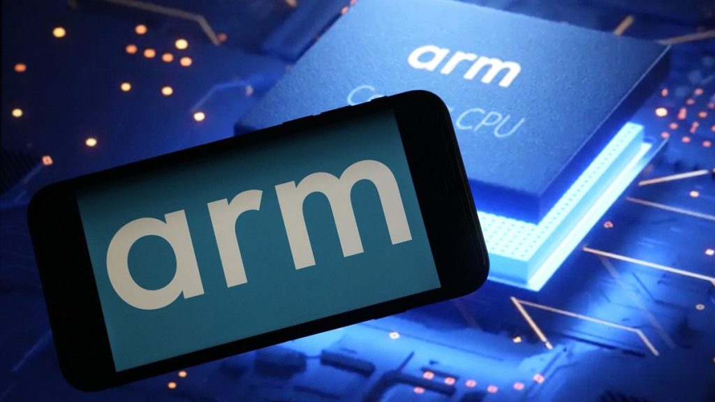 Arm develops hardware designs that enable communication between software and computer chips