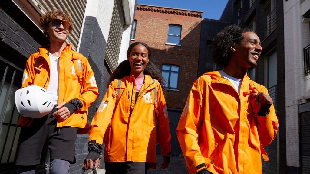 JustEat Takeaway.com delivery drivers.