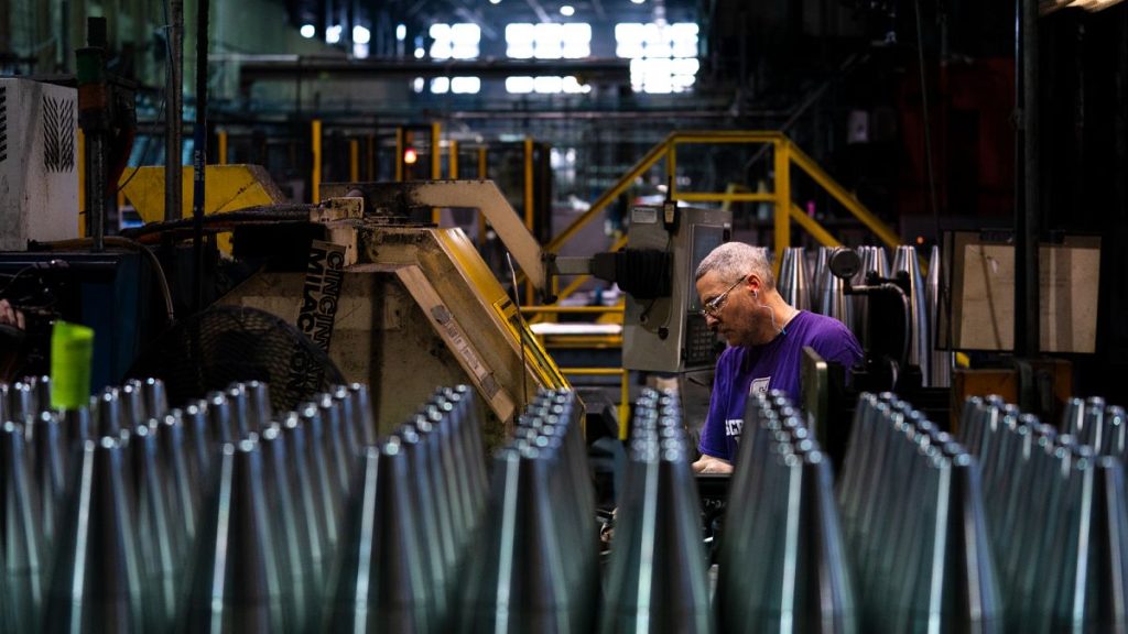 In 2023, the EU defence industry generated around 581,000 jobs and a turnover of €158.8 billion.