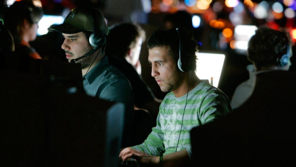 File photo of gamers
