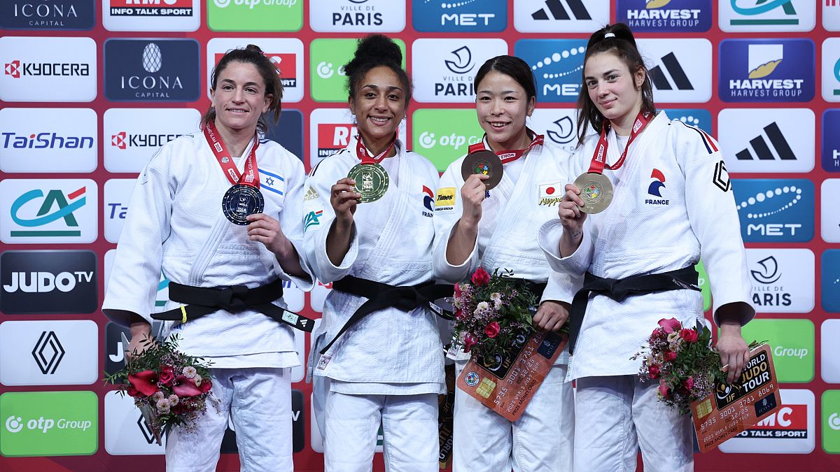 Paris Grand Slam - 57 kg category medalists