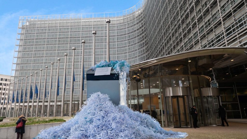 Euronews went dumpster diving—somebody had to do it—through the EU Commission’s discarded legislation.