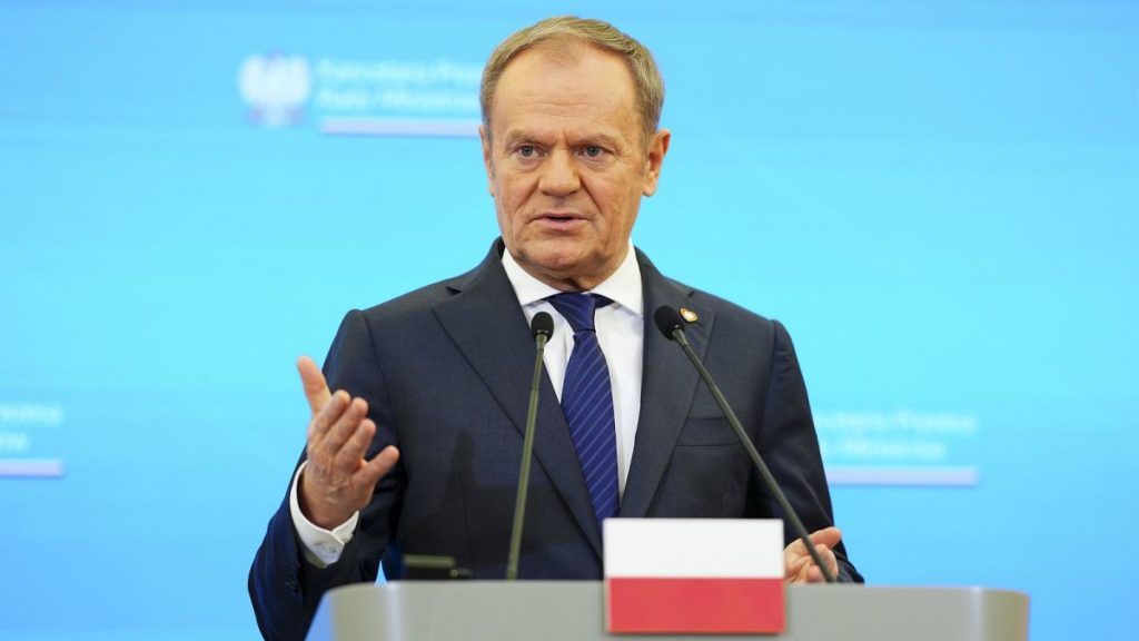 Donald Tusk has called for the confiscation of Russia