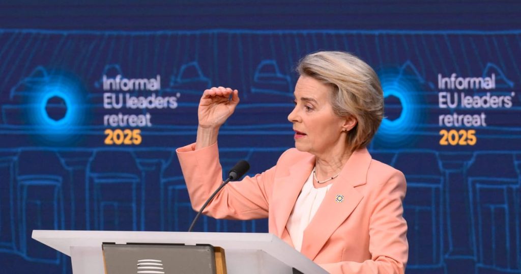 Von der Leyen signale une mesure extraordinaire "pour stimuler les dépenses de défense de l'UE