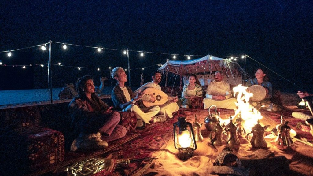 Dinner in the AlUla Desert