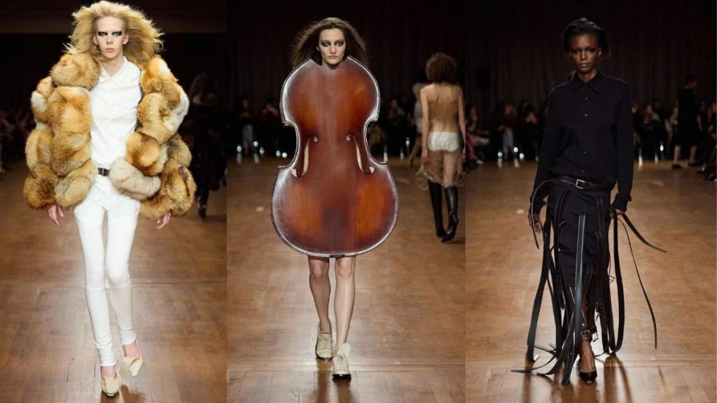 Runway rebel Hodakova AW 25 at Paris Fashion Week