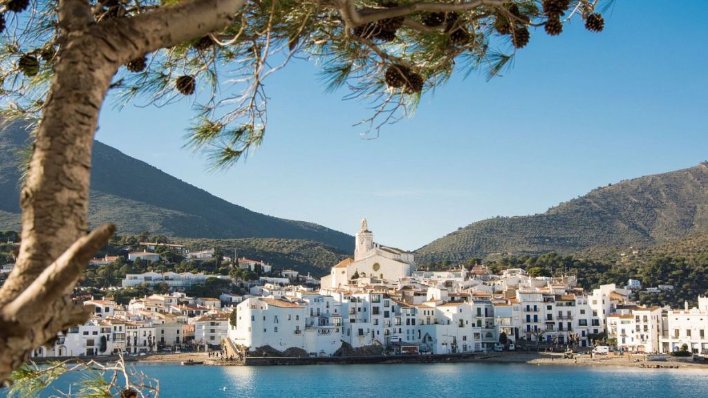 Cadaqués village by the Mediterranean Sea, Catalonia