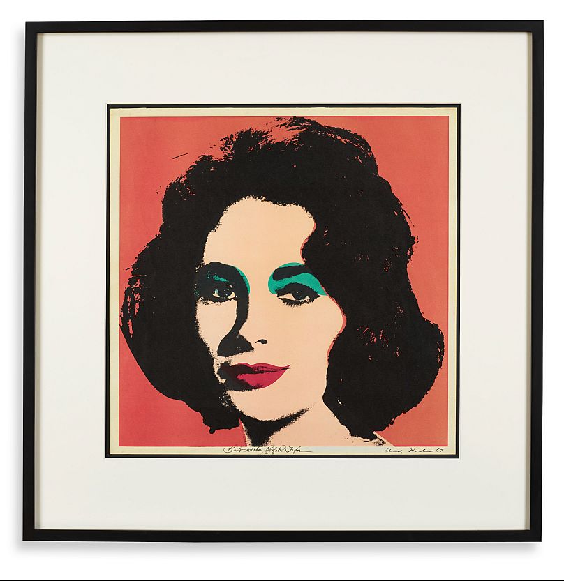 Andy Warhol, «Liz Taylor FS II.7», 1964.