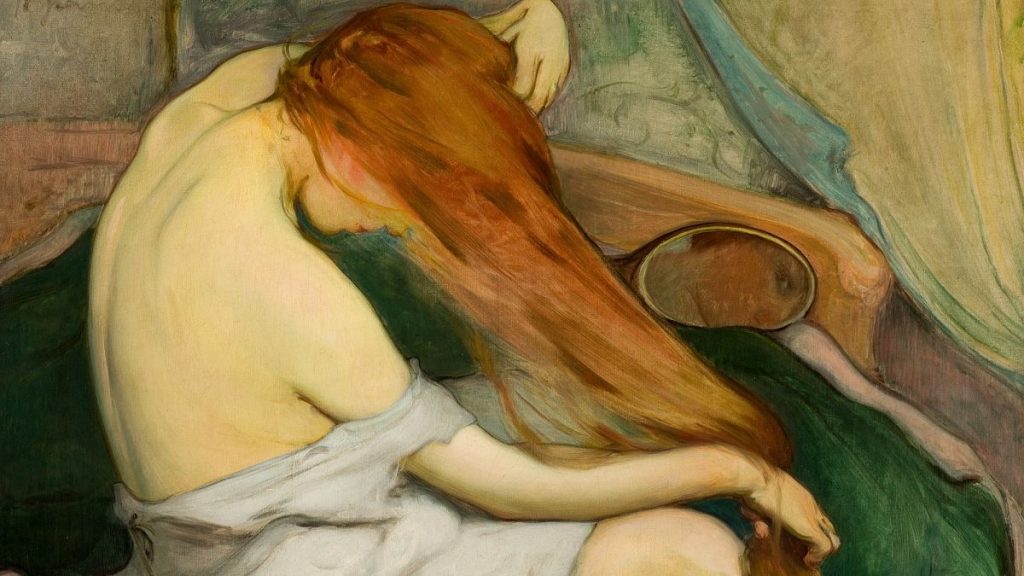 Władysław Ślewiński, Czesząca się, 1897