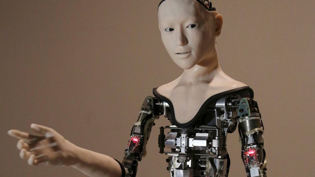 Robot in Tokyo museum