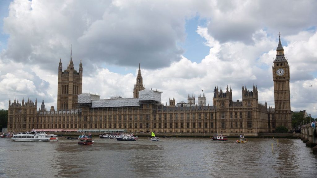 Houses of Parliament in London, 15 June 2016.