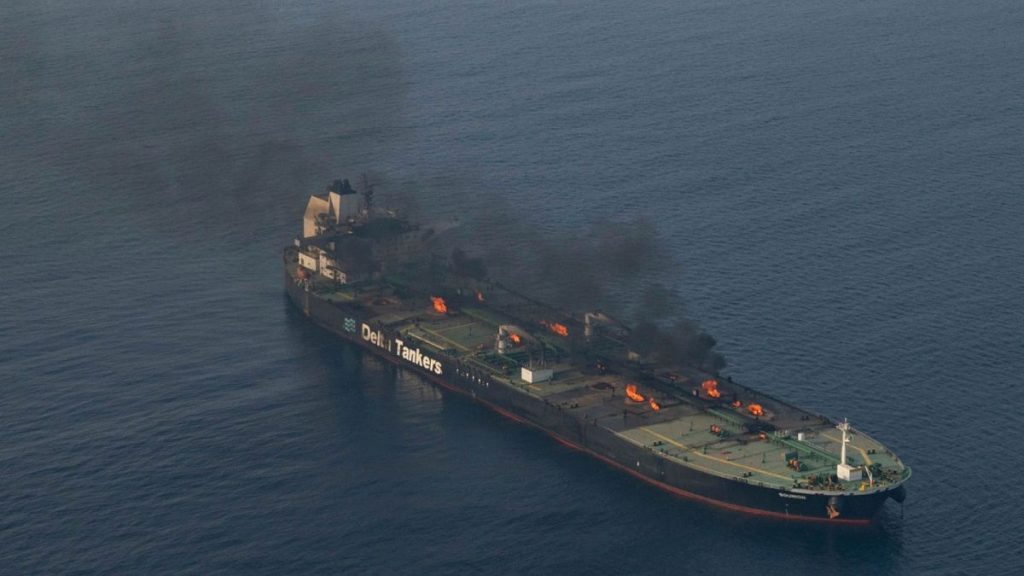 This photo released by the European Union