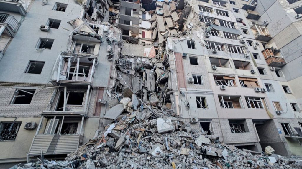 FILE- In this photo provided by the Kherson Regional Military Administration on Thursday, Feb. 20, 2025.