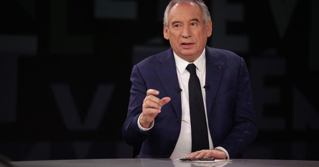 La Bayrou de la France exclut l'évolution de l'âge de la retraite