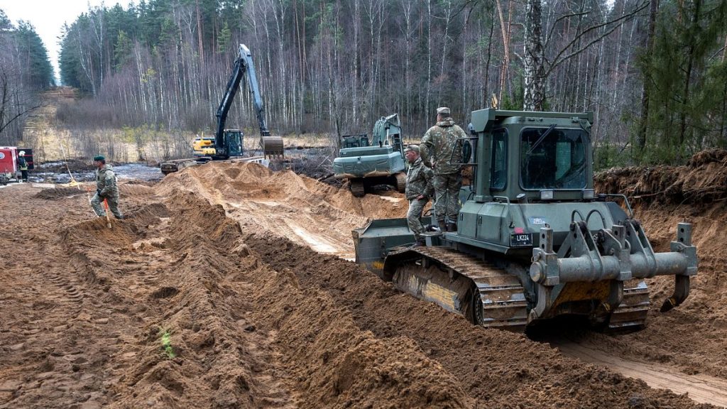 Recovery efforts continue for four missing US soldiers in Pabrade, north of the capital Vilnius, Lithuania on Thursday, March 27, 2025.