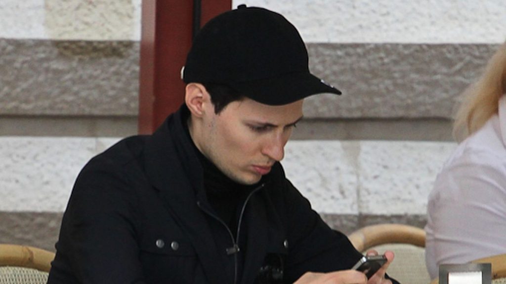 FILE: Pavel Durov, founder of Russia