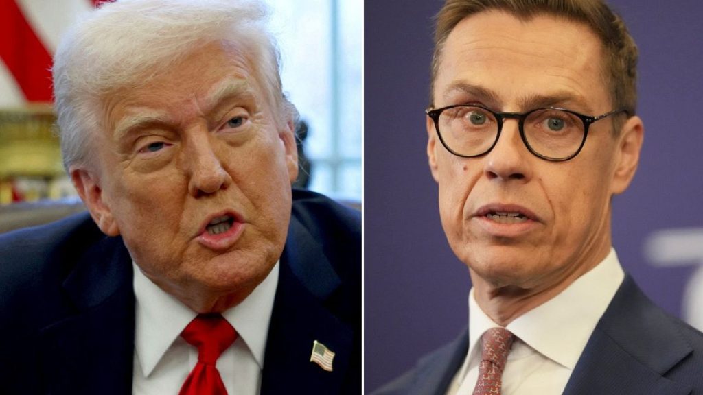 Donald Trump and Alexander Stubb