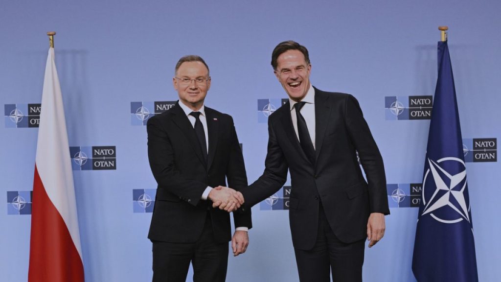 Andrzej Duda and Mark Rutte