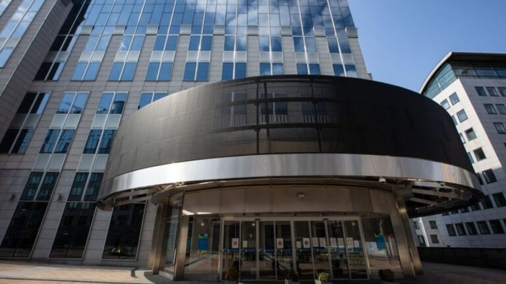 A view of the Willy Brandt building of the European Parliament in Brussels