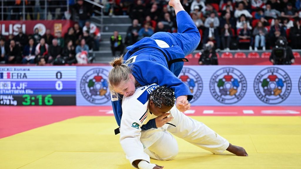 + 78kg. Final, Romane Dicko (FRA) vs Elis Startseva (IJF)