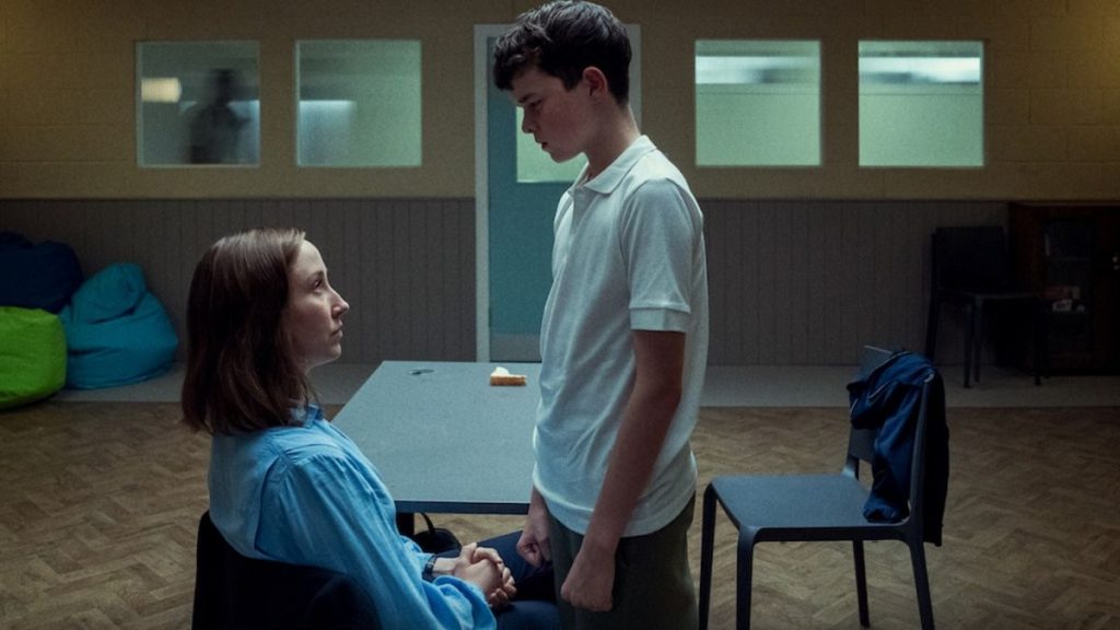 Erin Doherty and Owen Cooper star in Netflix drama Adolescence.