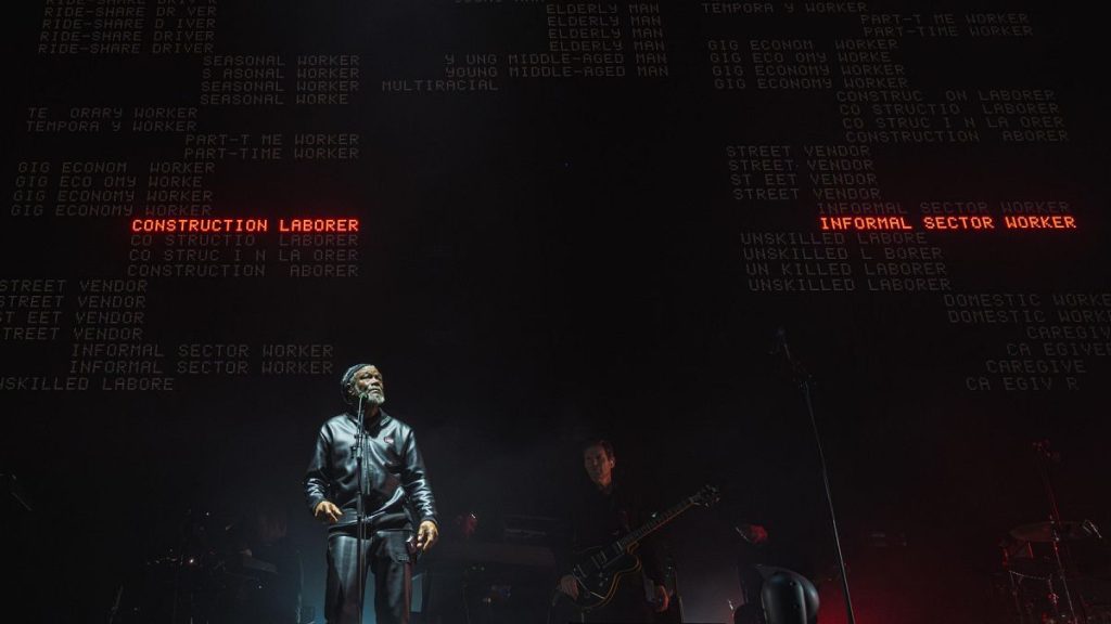 The concert, known as Act 1.5 and held in Bristol, was 100 per cent battery powered and sold 100 per cent vegan food.