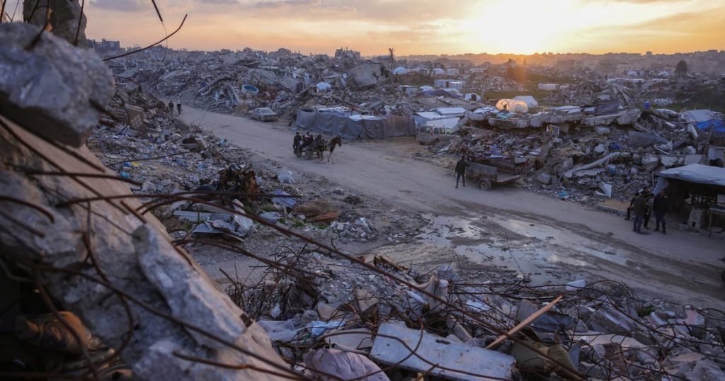 Plan de reconstruction de Gaza de l'UE Back Gaza