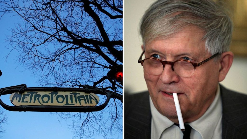 Why has the Paris Metro banned a David Hockney exhibition poster?
