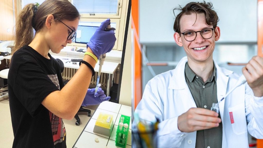 The two teens have developed a unique water purification method.