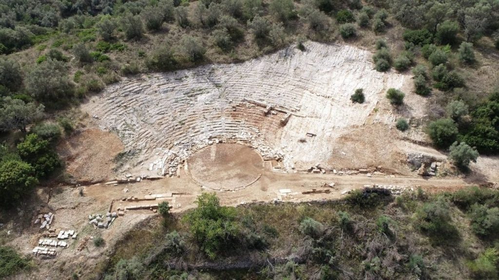 The Lefkadia theatre
