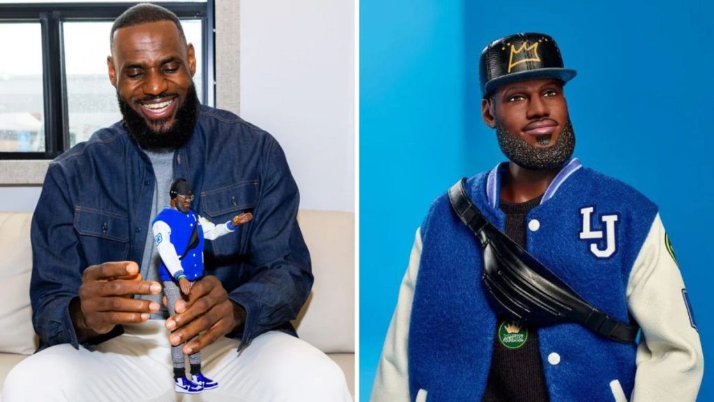 NBA legend LeBron James becomes first professional male athlete with a Ken doll