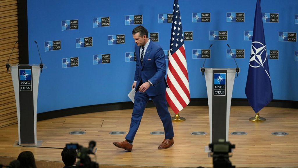 US Defense Secretary Hegseth at NATO