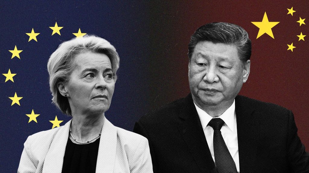 Ursula von der Leyen has promoted a hawkish policy on China.
