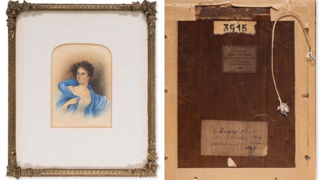 The painting, titled