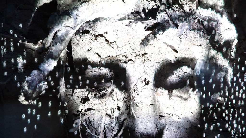 Charles Sandison, Garden of Pythia, 2025