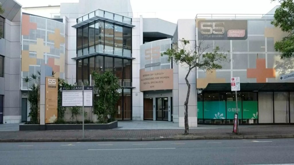 The exterior view of the Monash IVF clinic in Brisbane, Australia, is shown on Friday, April 11, 2025.