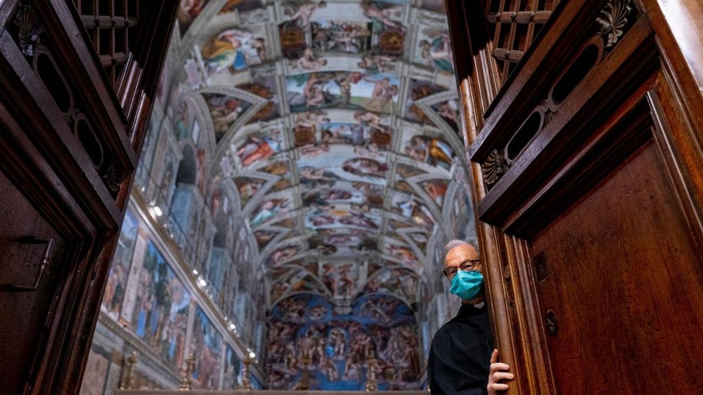 Le Vatican ferme la chapelle Sixtine avant le conclave papal après la mort du pape François