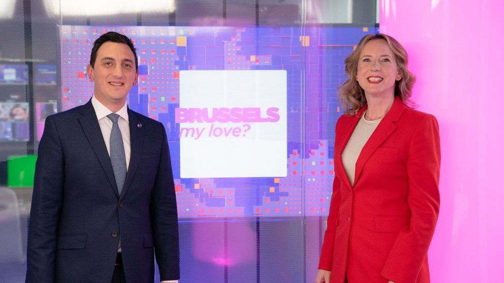 Commissioner Micallef and Euronews Méabh McMahon