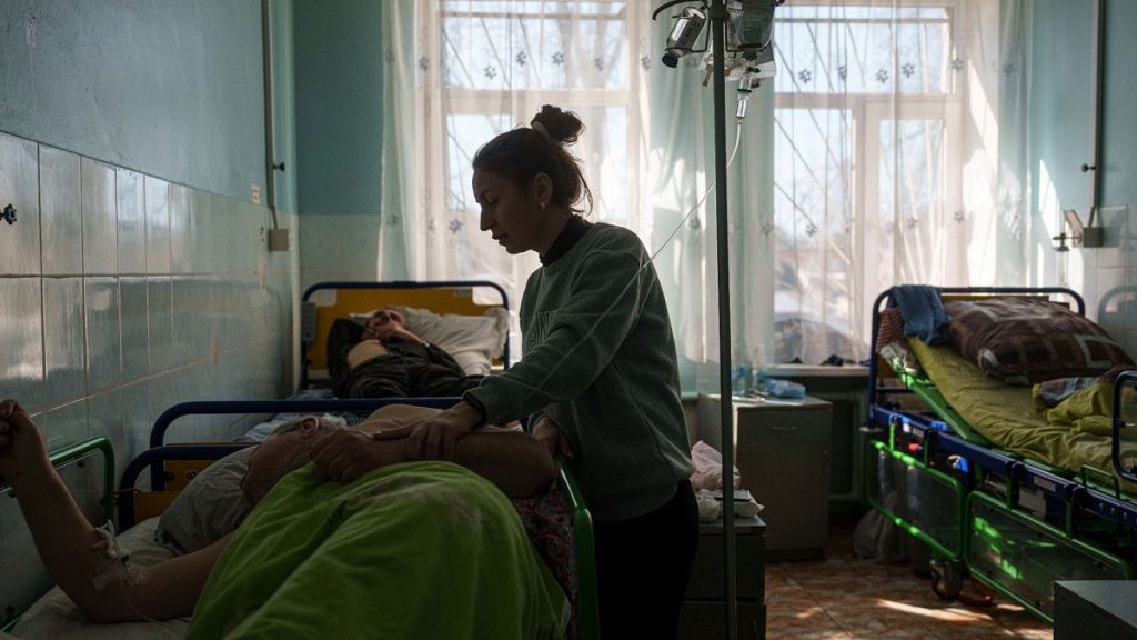 A hospital in Sumy, Ukraine