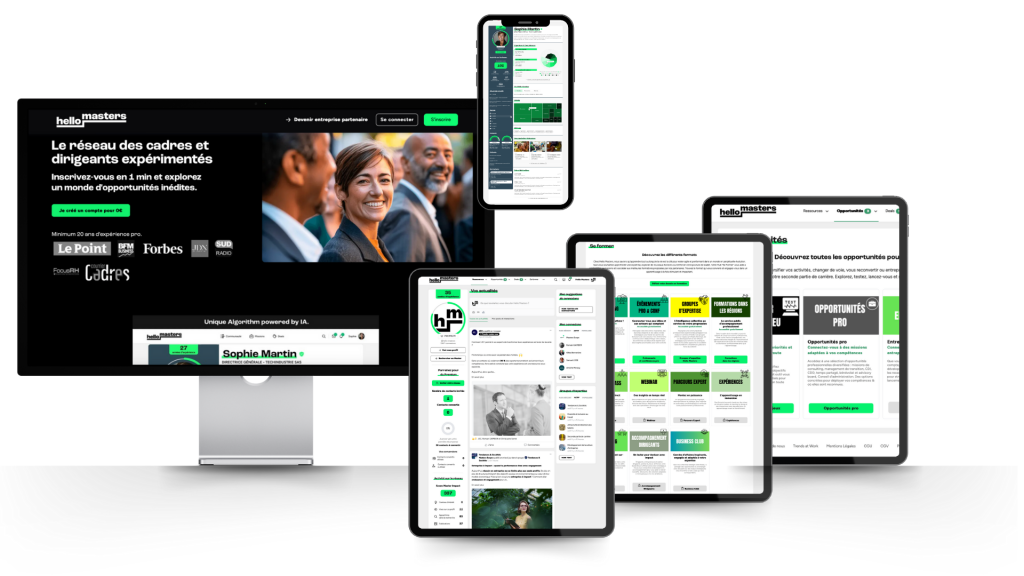 Hello Masters : Le LinkedIn de la seconde partie de carrière qui casse les clichés