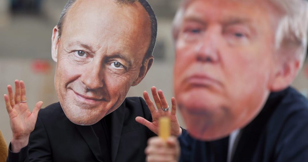 Trump a déjà vissé le nouveau chancelier de l'Allemagne