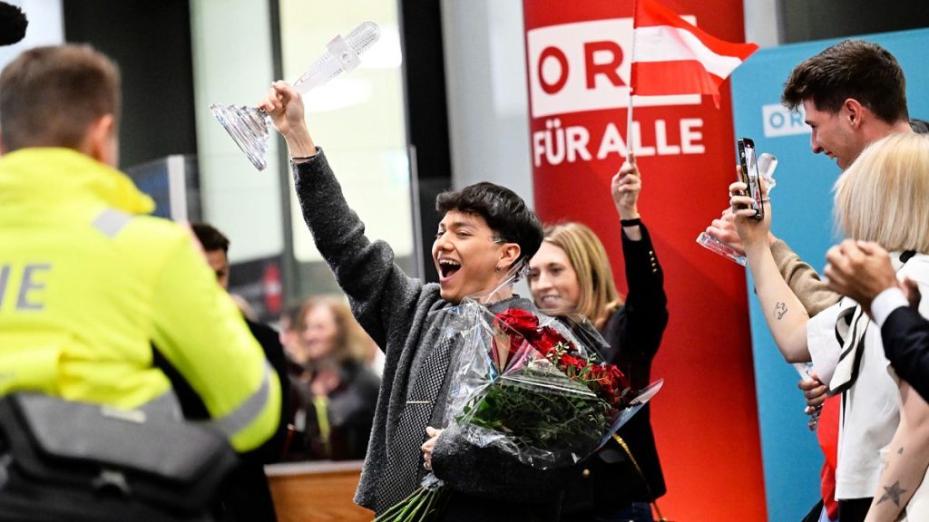 Dans Pictures: L'Autriche accueille JJ à la maison après la victoire de l'Eurovision