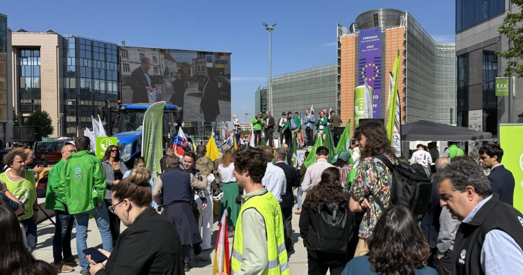 Les ministres de la ferme de l'UE promet de lutter contre le remaniement du budget de Bruxelles
