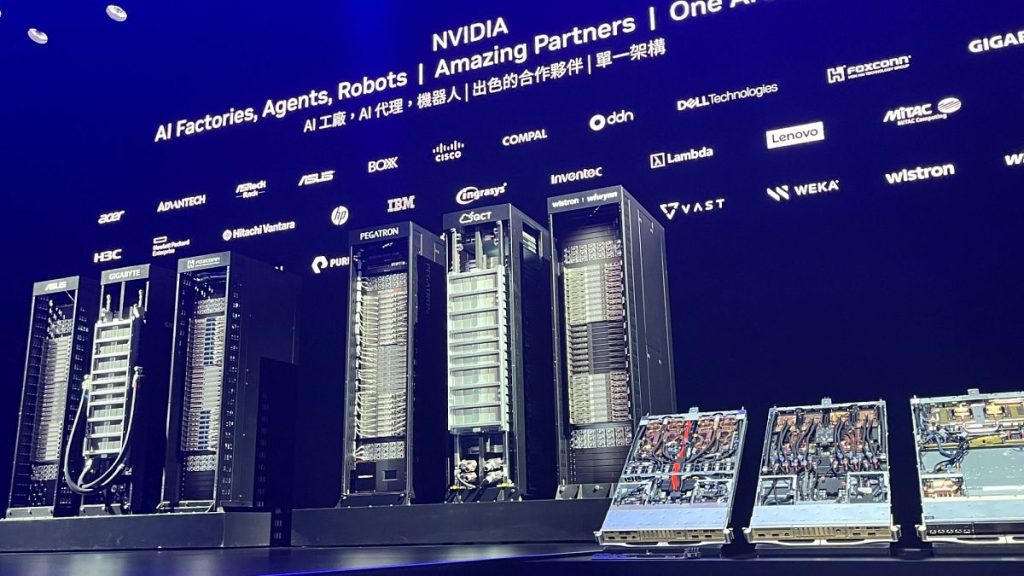 Jensen Huang de Nvidia annonce le supercalculateur de l'IA qui aidera à alimenter l'innovation de Taiwan
