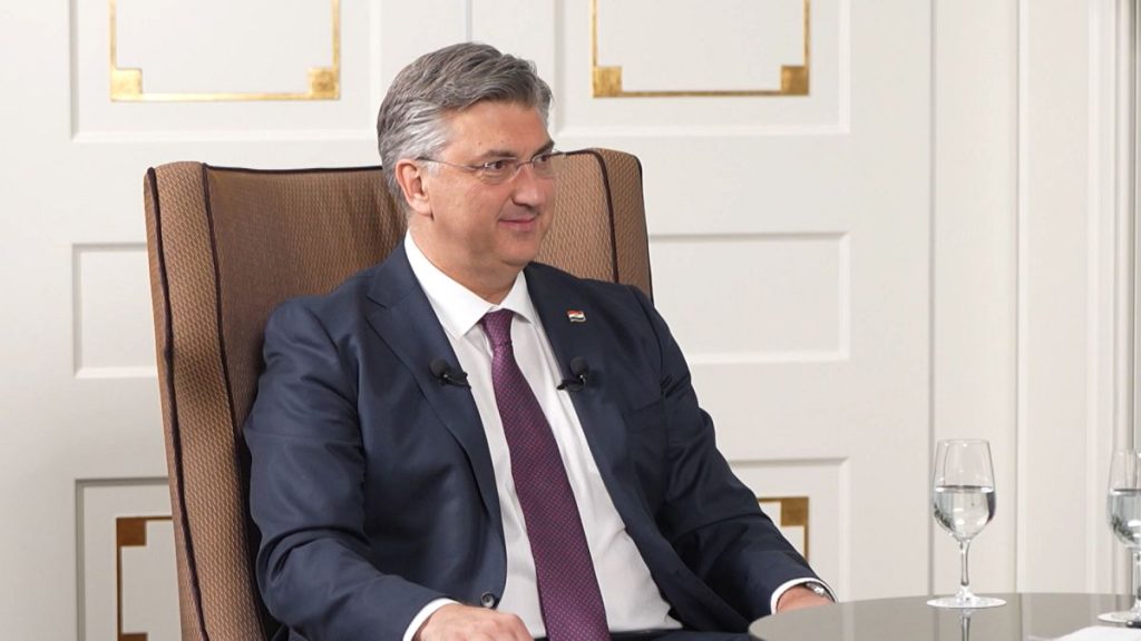 `` Les États-Unis devraient rester attachés en Europe '', explique le Premier ministre Croatie Andrej Plenković