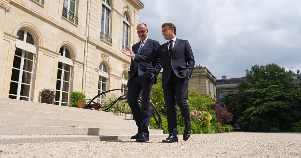 Macron, Merz Tout Renouvelé le moteur franco-allemand pour diriger l'Europe